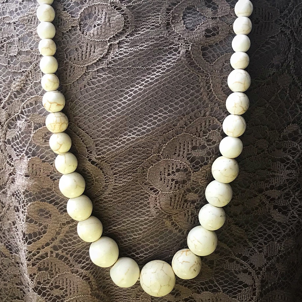 Ivory Howlite Beads